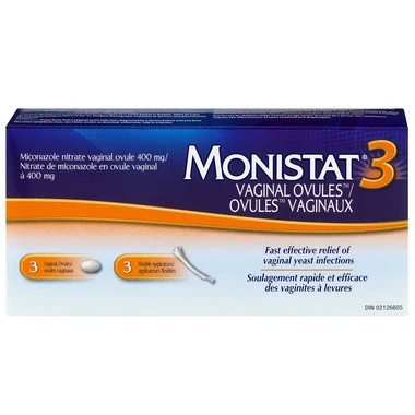 Monistat 3 Vaginal Ovules