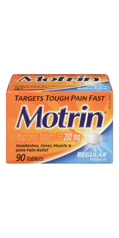 Motrin Regular Strength Ibuprofen Tablets - 200 mg - Image 2