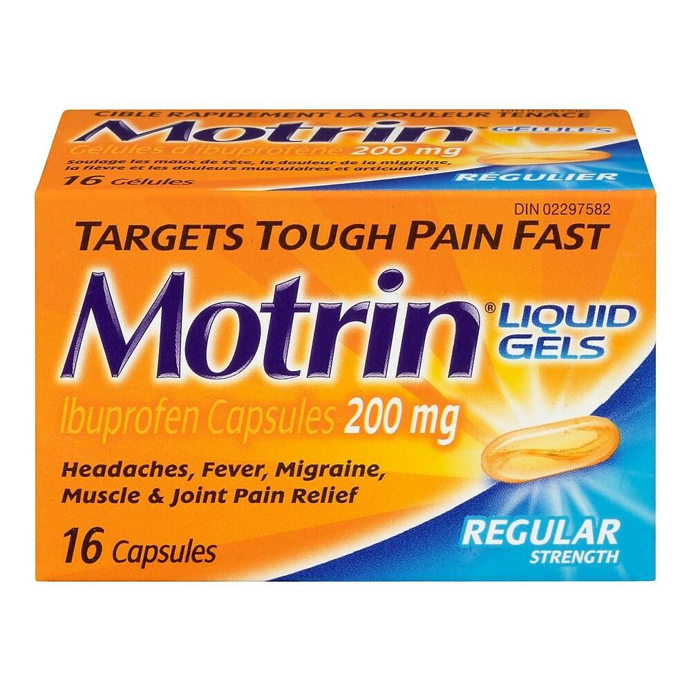 Motrin Regular Strength Liquid Gels