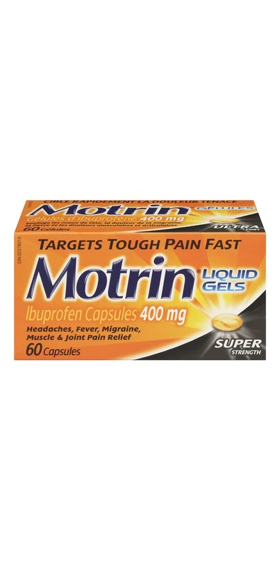 Motrin Super Strength Ibuprofen Liquid Gels - 400 mg - Image 2