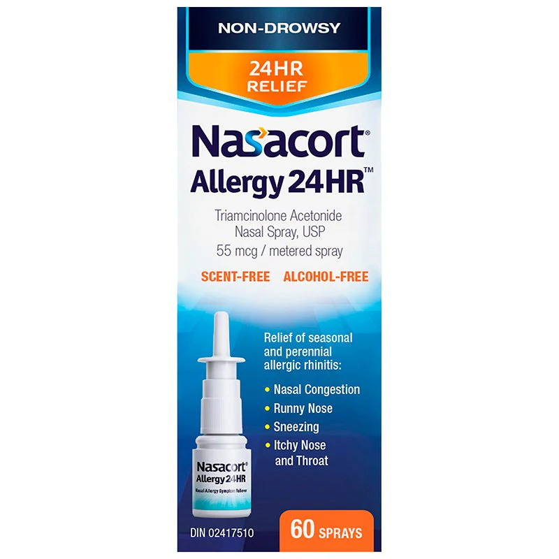 Nasacort Allergy 24-Hour - 60 sprays