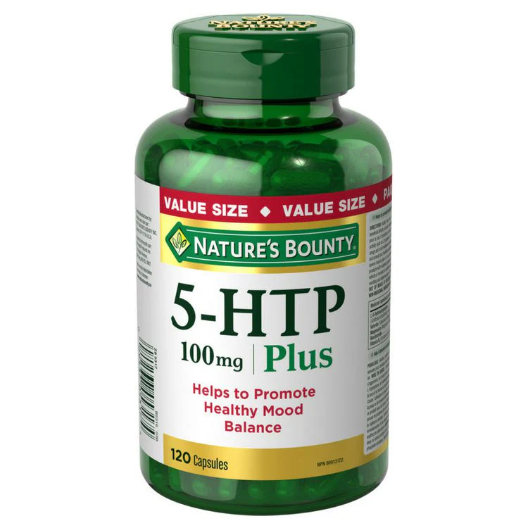 Nature's Bounty 5-HTP 100 mg Plus Capsules - Image 2