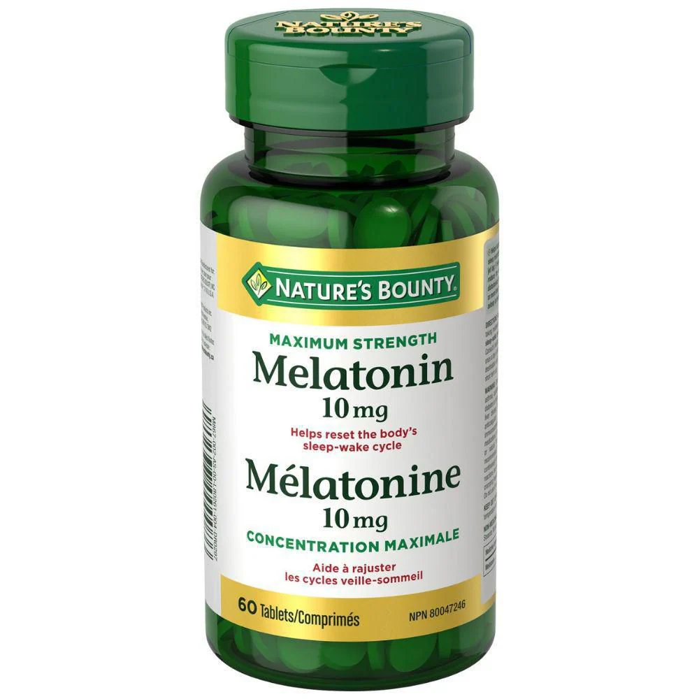 Nature's Bounty Melatonin Maximum Strength 10 mg - 120 tablets - Image 2