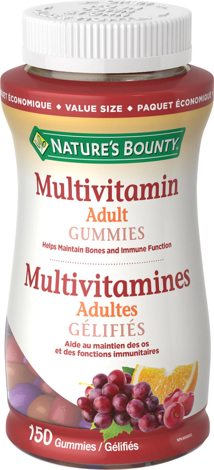 Nature's Bounty Multivitamin for Adults - 150 gummies