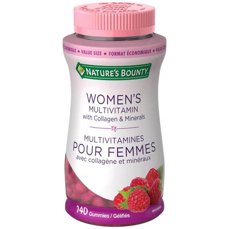 Nature's Bounty Women's Multivitamin with Collagen & Minerals - 140 gummies
