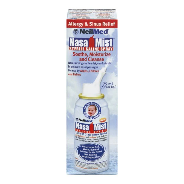 NeilMed NasaMist Sterile Saline Spray - 75 ml