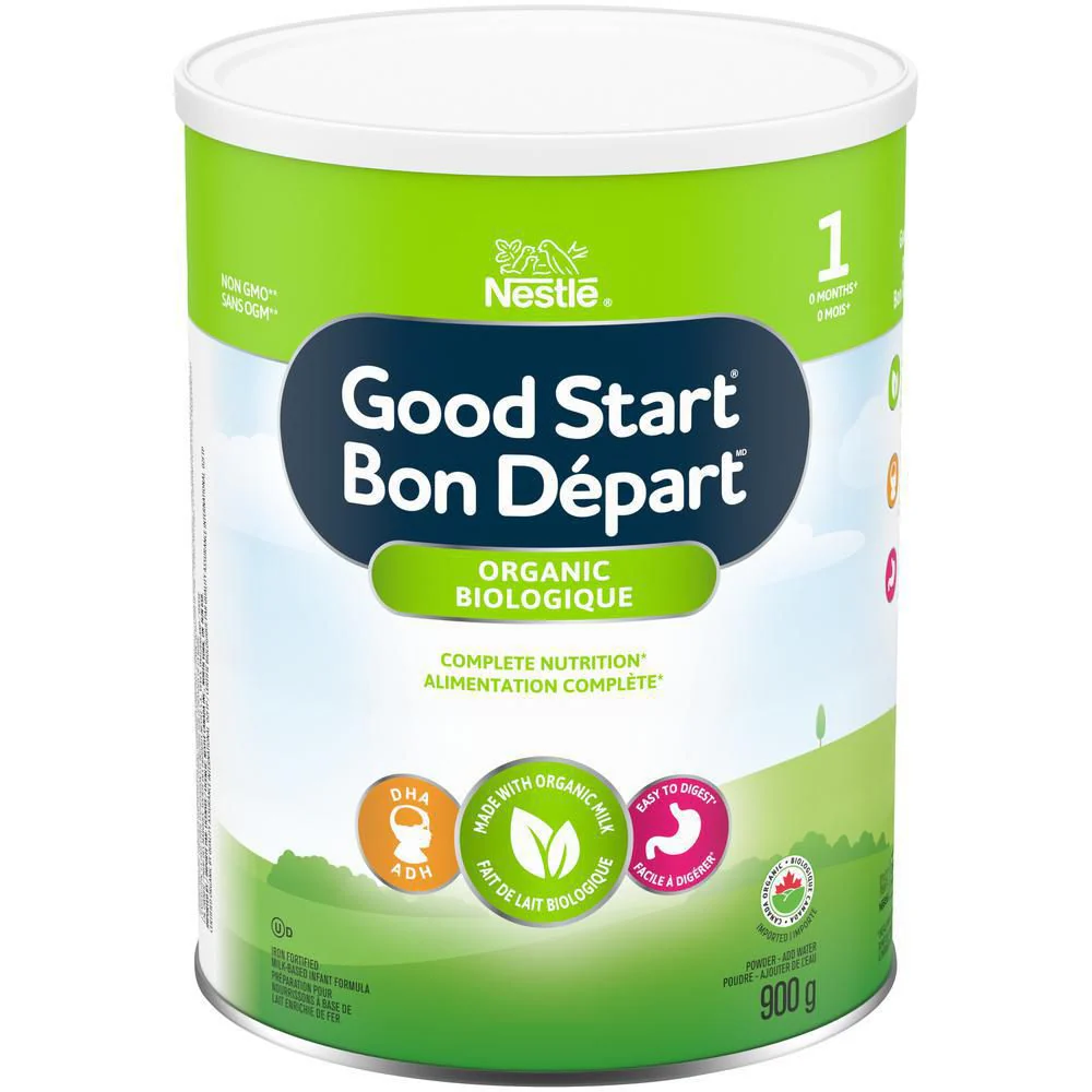 Nestle Good Start 1 (0+ months) Organic Infant Powder Formula - 900 g