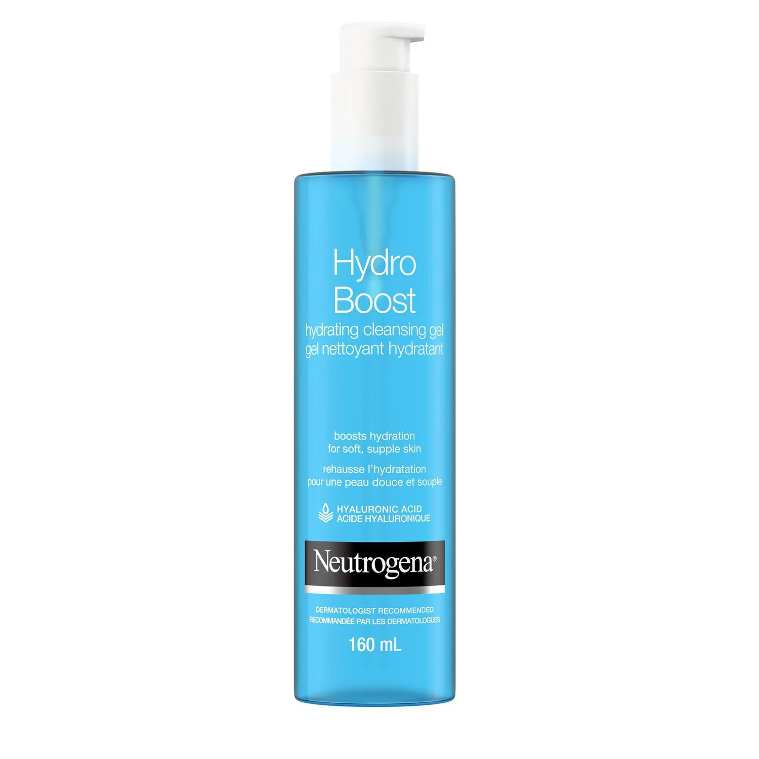 Neutrogena Hydro Boost Hydrating Facial Cleansing Gel with Hyaluronic Acid - 160 ml