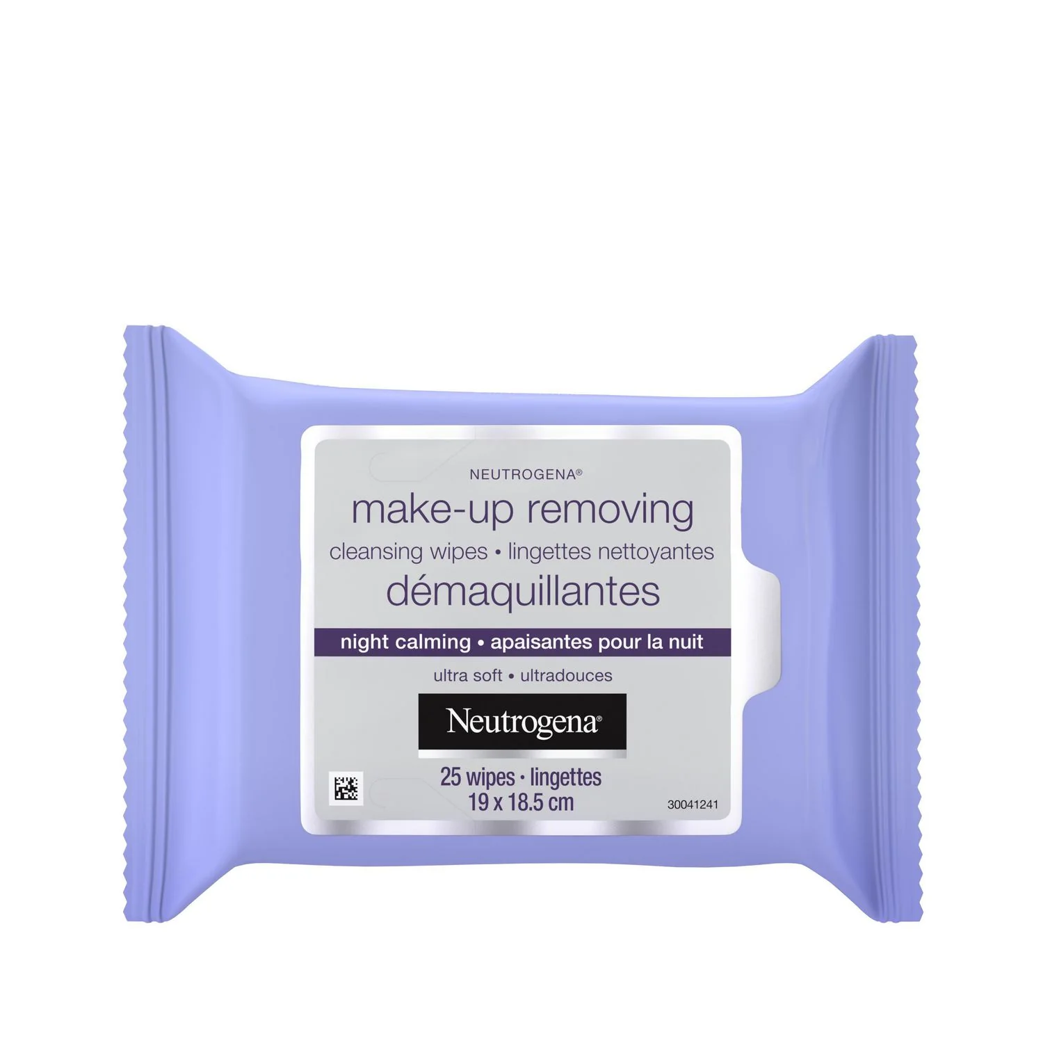 Neutrogena Make-up Removing Cleansing Wipe, Night Calming, Ultra Soft - 25 wipes