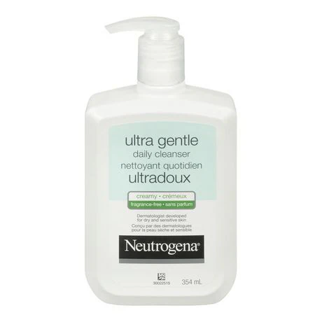 Neutrogena Ultra Gentle Daily Cleanser, Creamy, Fragrance-Free - 354 ml