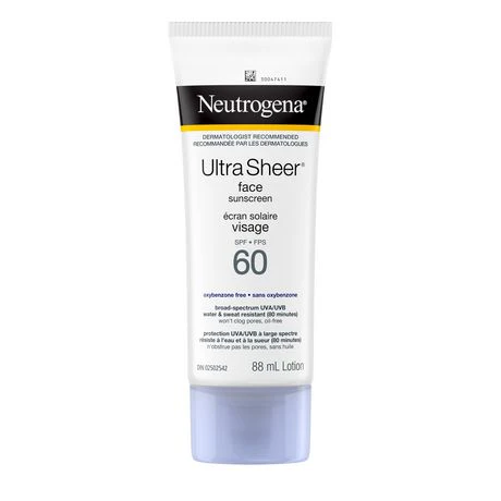 Neutrogena Ultra Sheer Face Sunscreen SPF 60 - 88 ml