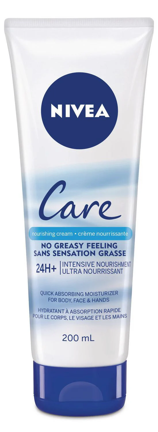 Nivea Care Nourishing Cream, 24H Intensive Nourishment