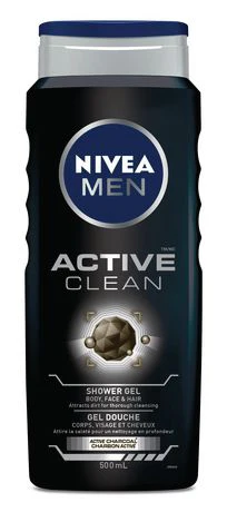 Nivea Men Active Clean Shower Gel - 500 ml