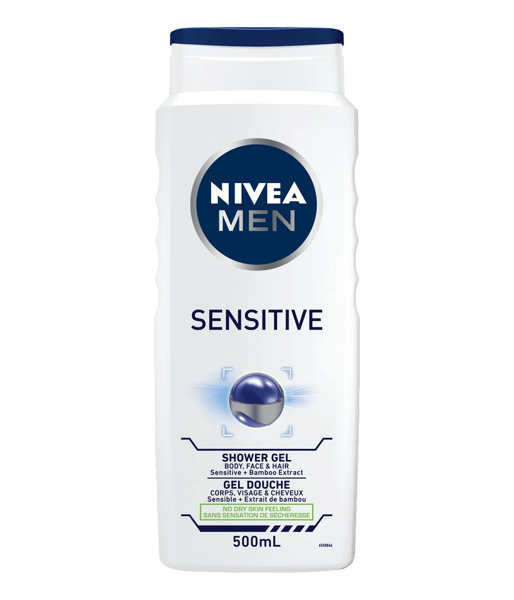 Nivea Men Sensitive Shower Gel - 500 ml