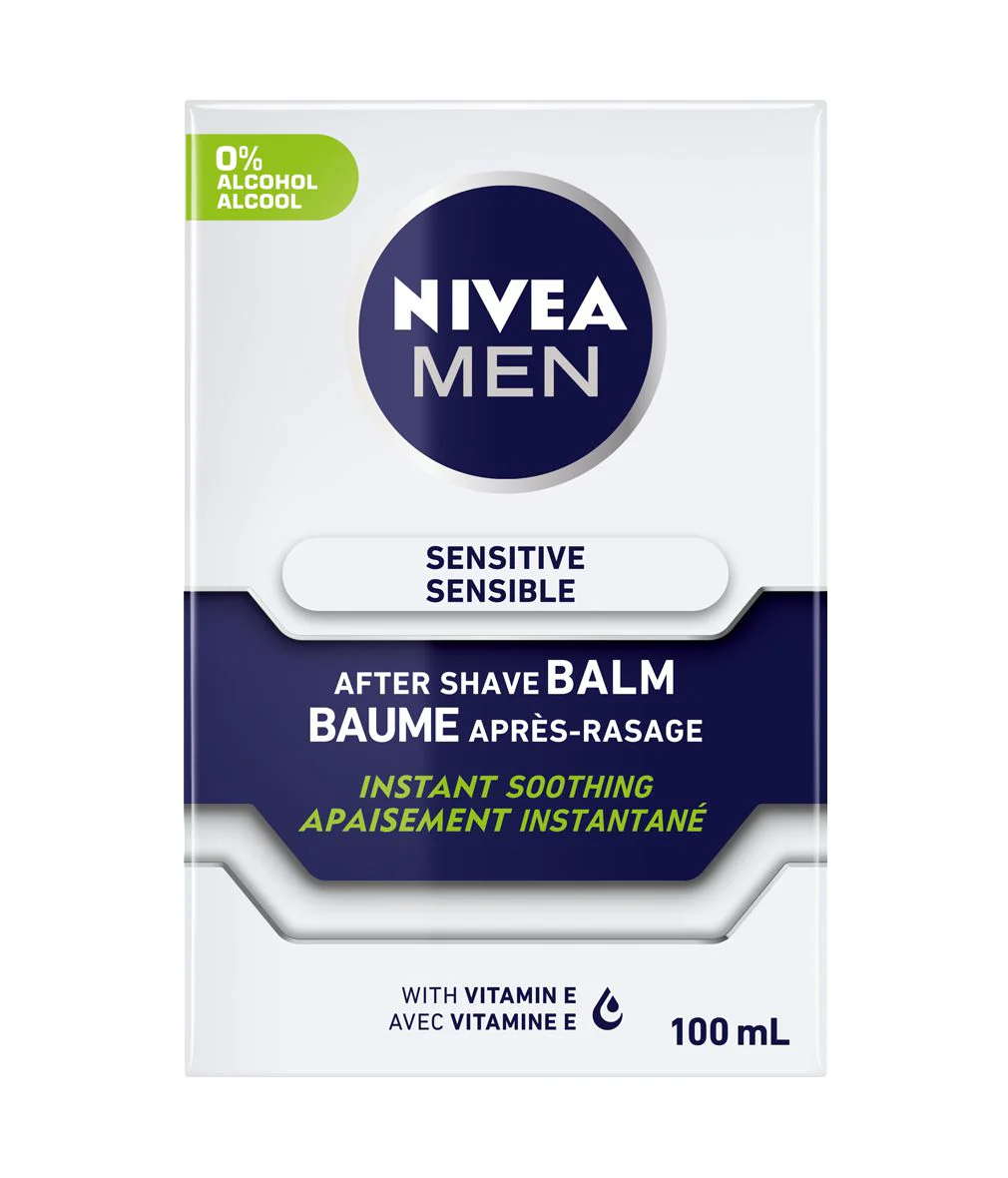 Nivea Men Sensitive Skin After Shave Balm with Vitamin E - 100 ml