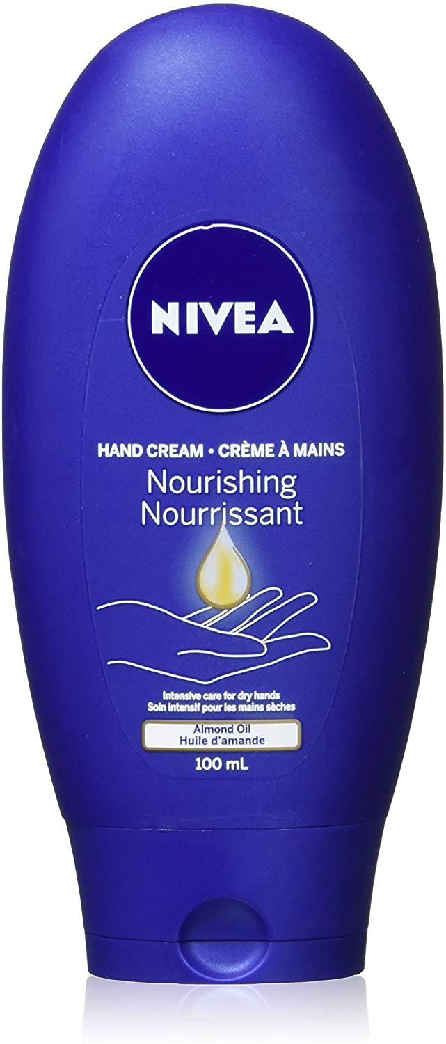 Nivea Nourishing Hand Cream With Almond Oil, Intensive Care For Dry Hands- 100 mL