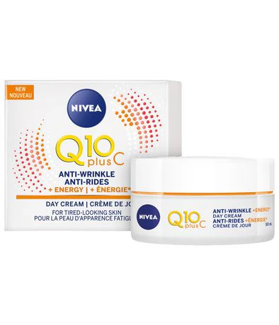 Nivea Q10 plus C Anti-Wrinkle + Energy Day Cream - 50 ml