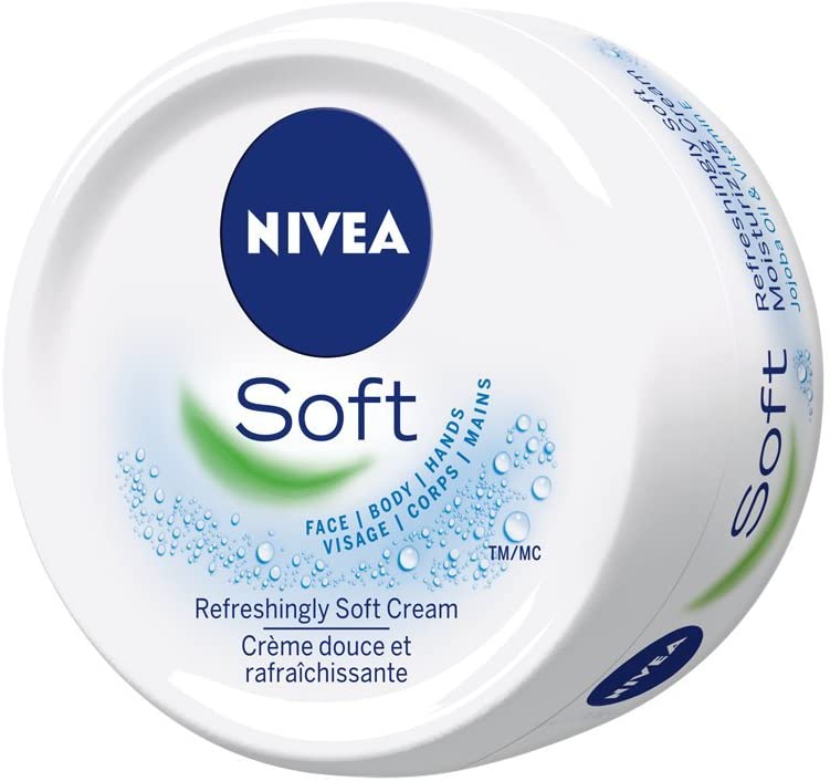 Nivea Soft, Refreshingly Soft Moisturizing Cream With Jojoba Oil And Vitamin E - Image 3