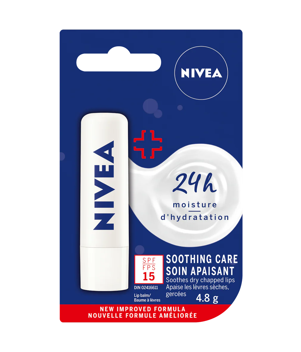 Nivea Soothing Care Lip Balm SPF 15 - 4.8 g