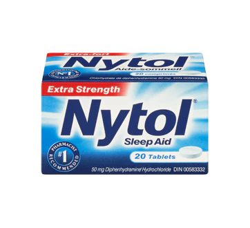 Nytol Extra Strength Sleep Aid - 20 tablets x 50 mg