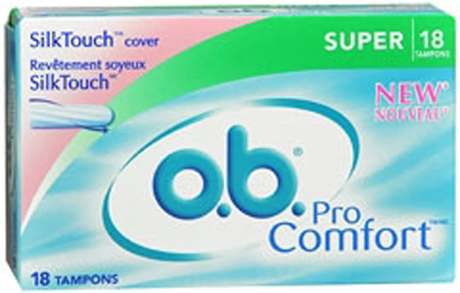 OB Pro Comfort Tampons - 18 tampons - Image 2