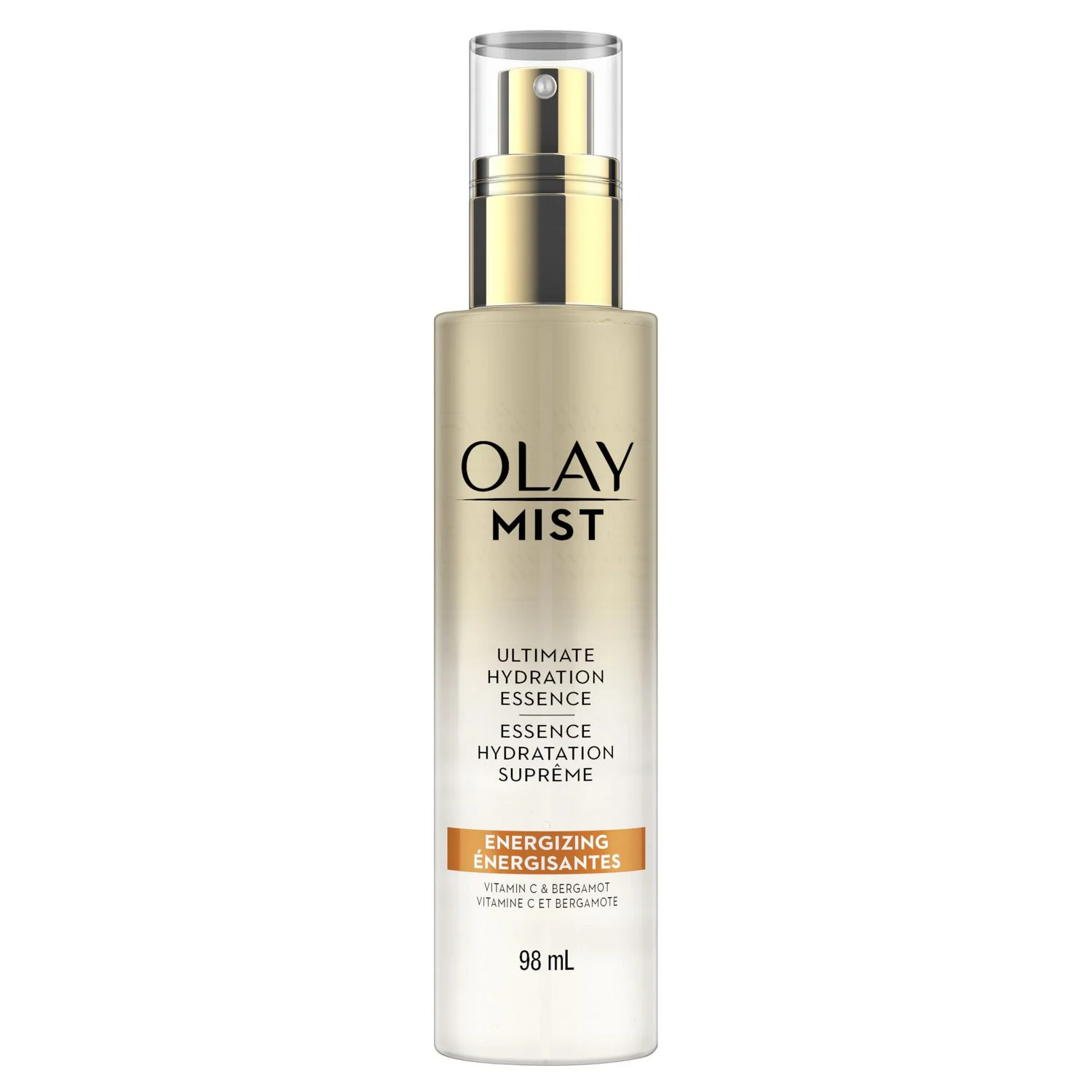 Olay Mist Ultimate Hydration Essence Energizing With Vitamin C & Bergamot - 98 ml