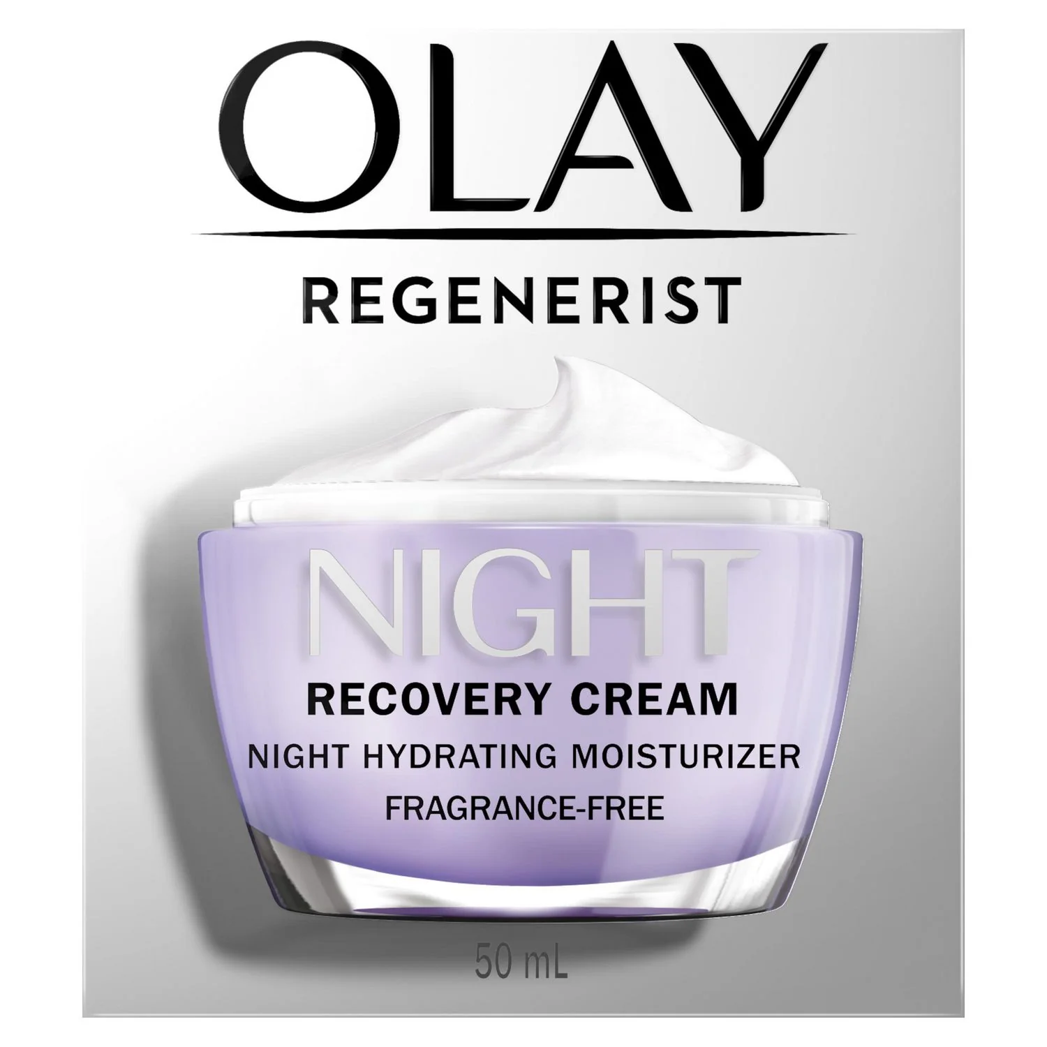 Olay Regenerist Night Recovery Cream, Fragrance-Free