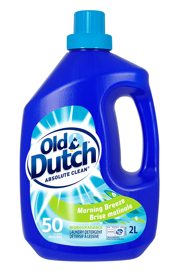 Old Dutch Absolute Clean, Biodegradable Laundry Detergent, Morning Breeze - 2L
