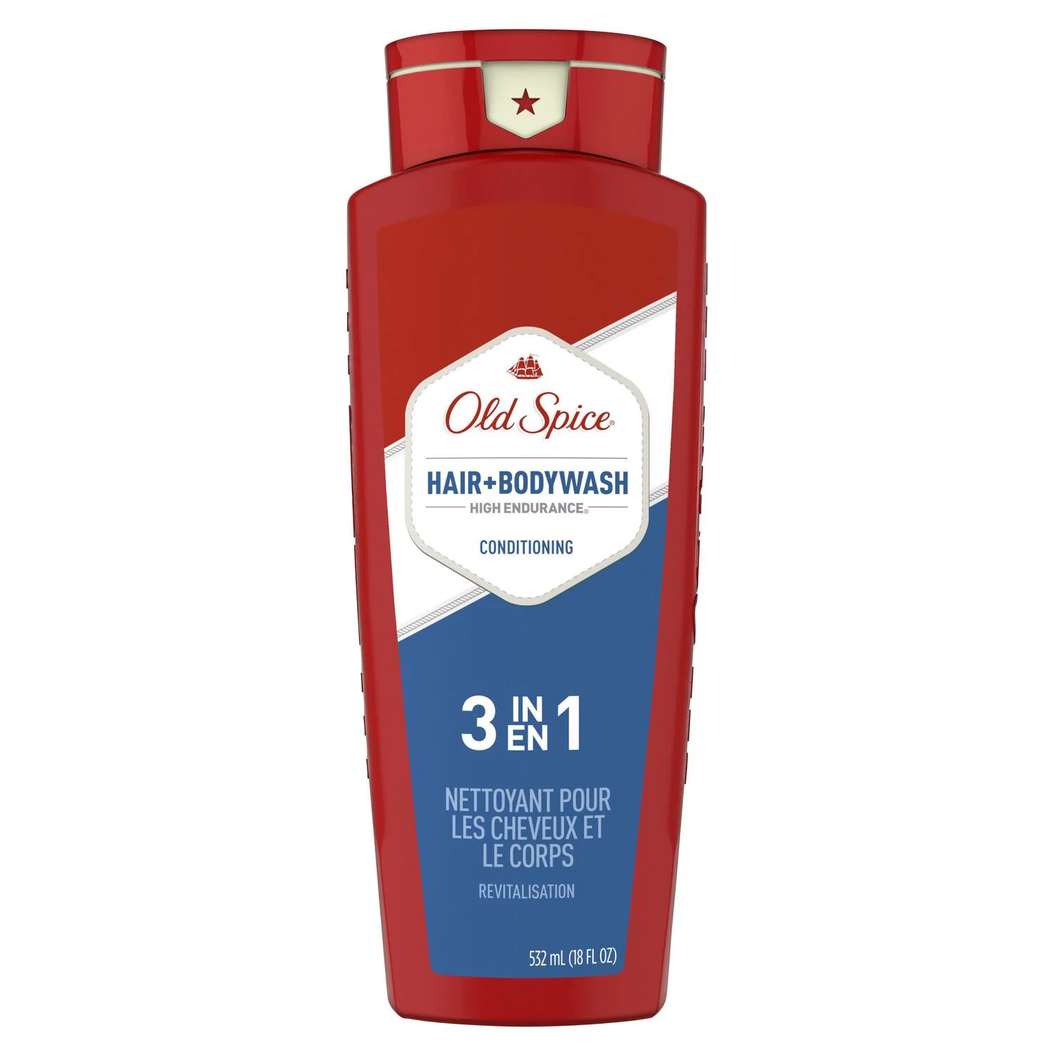 Old Spice High Endurance Conditioning Men's Hair And Body Wash - 532 ml