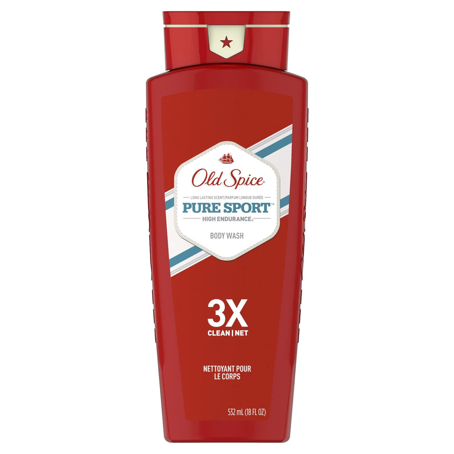 Old Spice Pure Sport High Endurance Body Wash - 532 ml