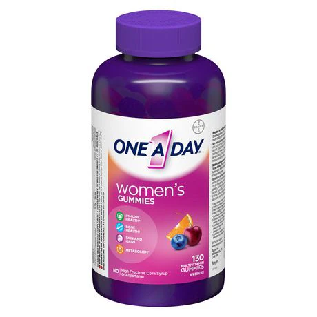 One-A-Day Women's Gummies Multivitamin - 130 gummies