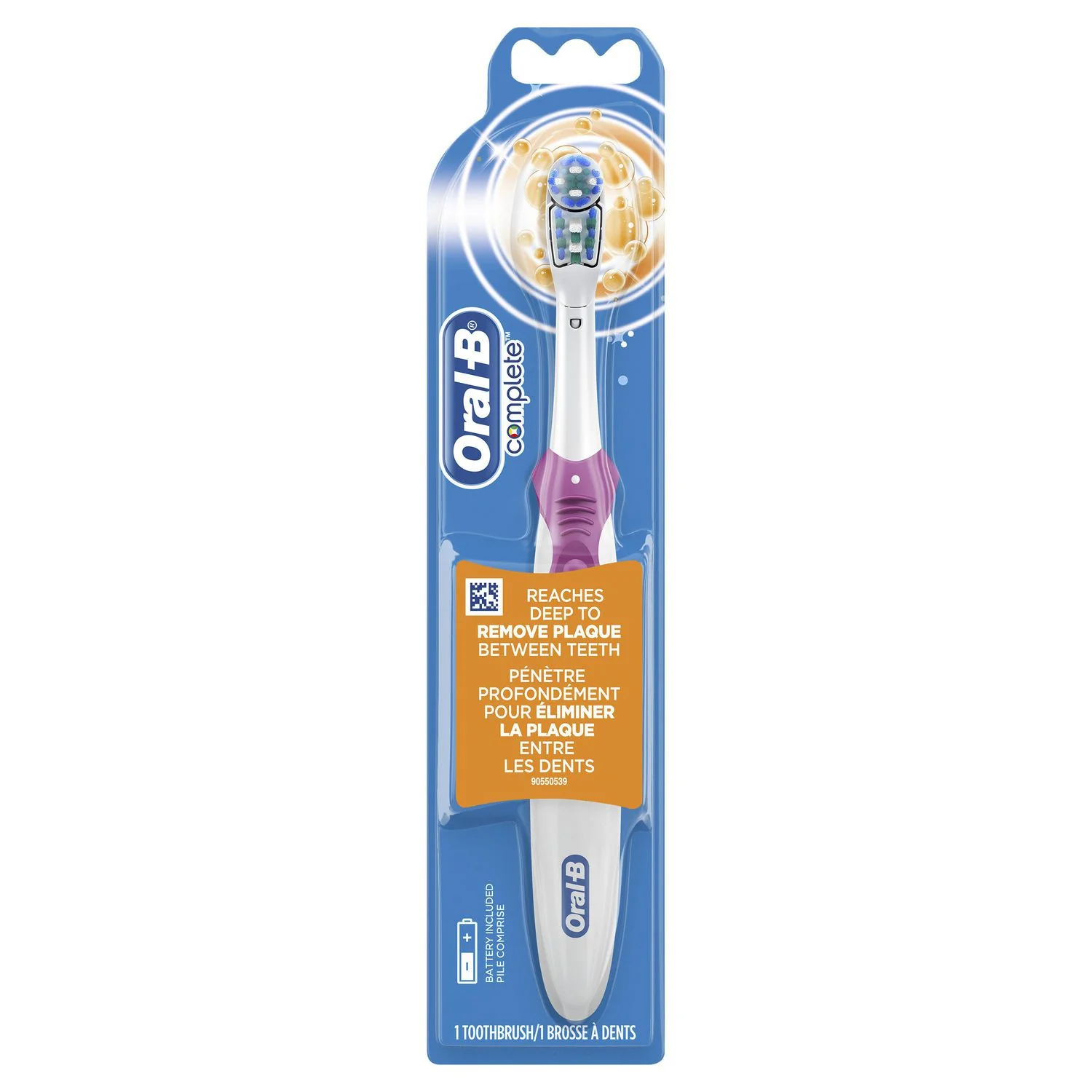 Oral-B Complete Battery Powered Toothbrush - 1 unit