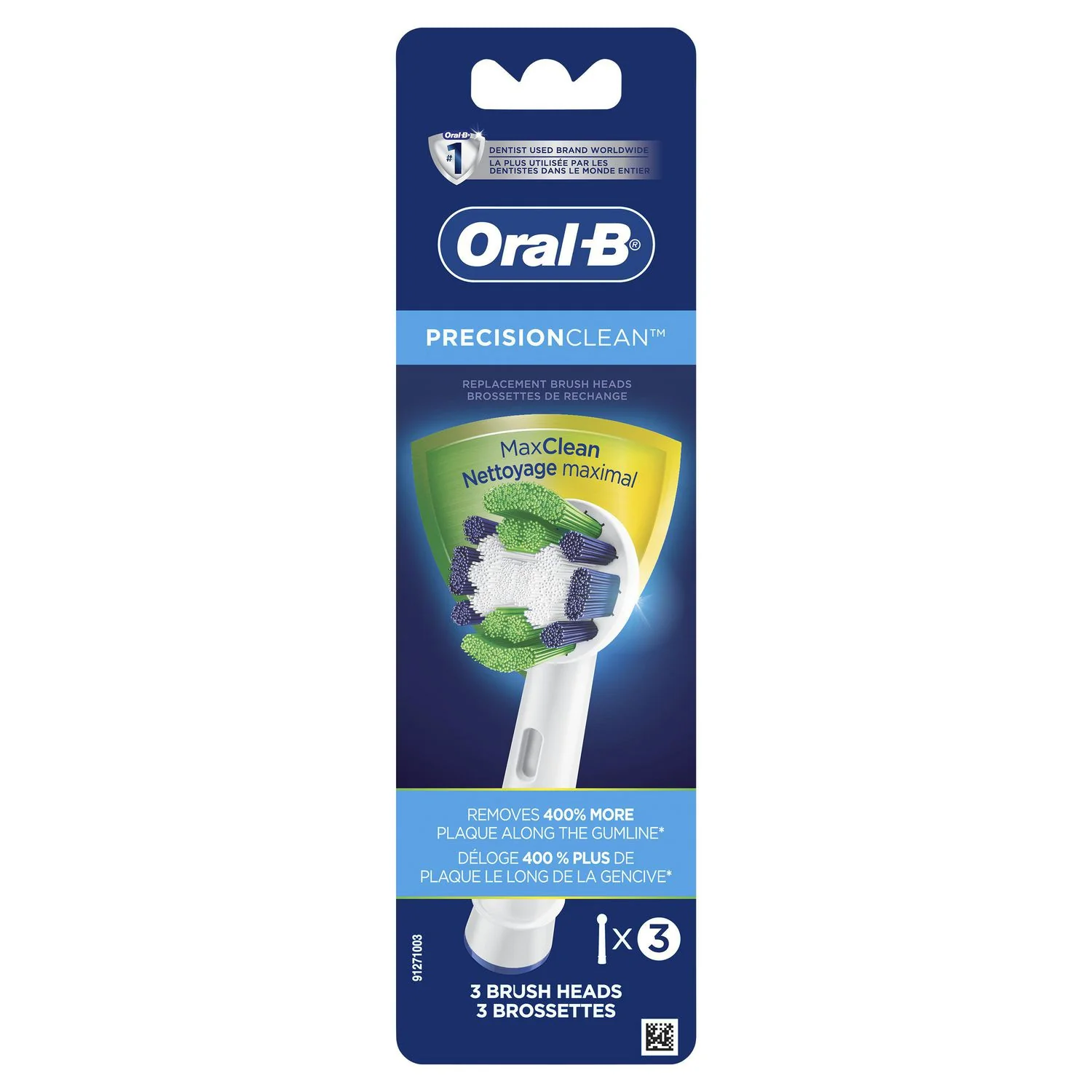 Oral-B Precision Care Electric Toothbrush Head Replacements - 3 units