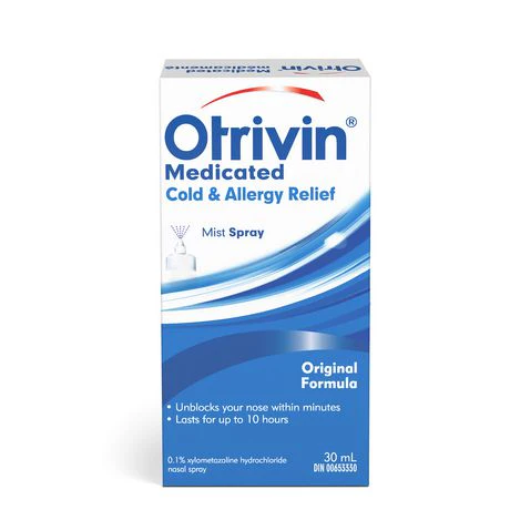 Otrivin Medicated Cold & Allergy Mist Spray - Image 2