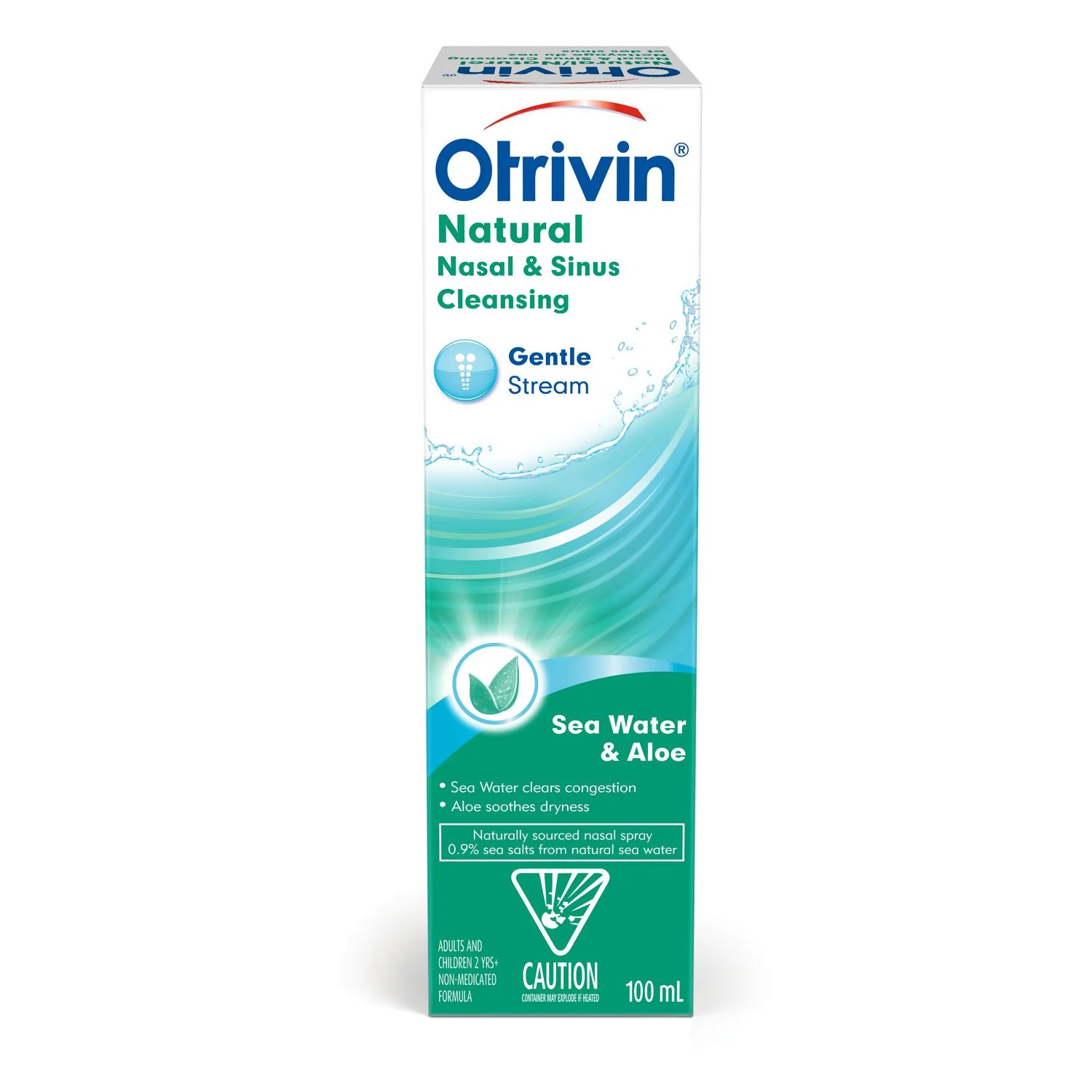 Otrivin Natural Nasal & Sinus Cleansing Nasal Spray - 100 ml
