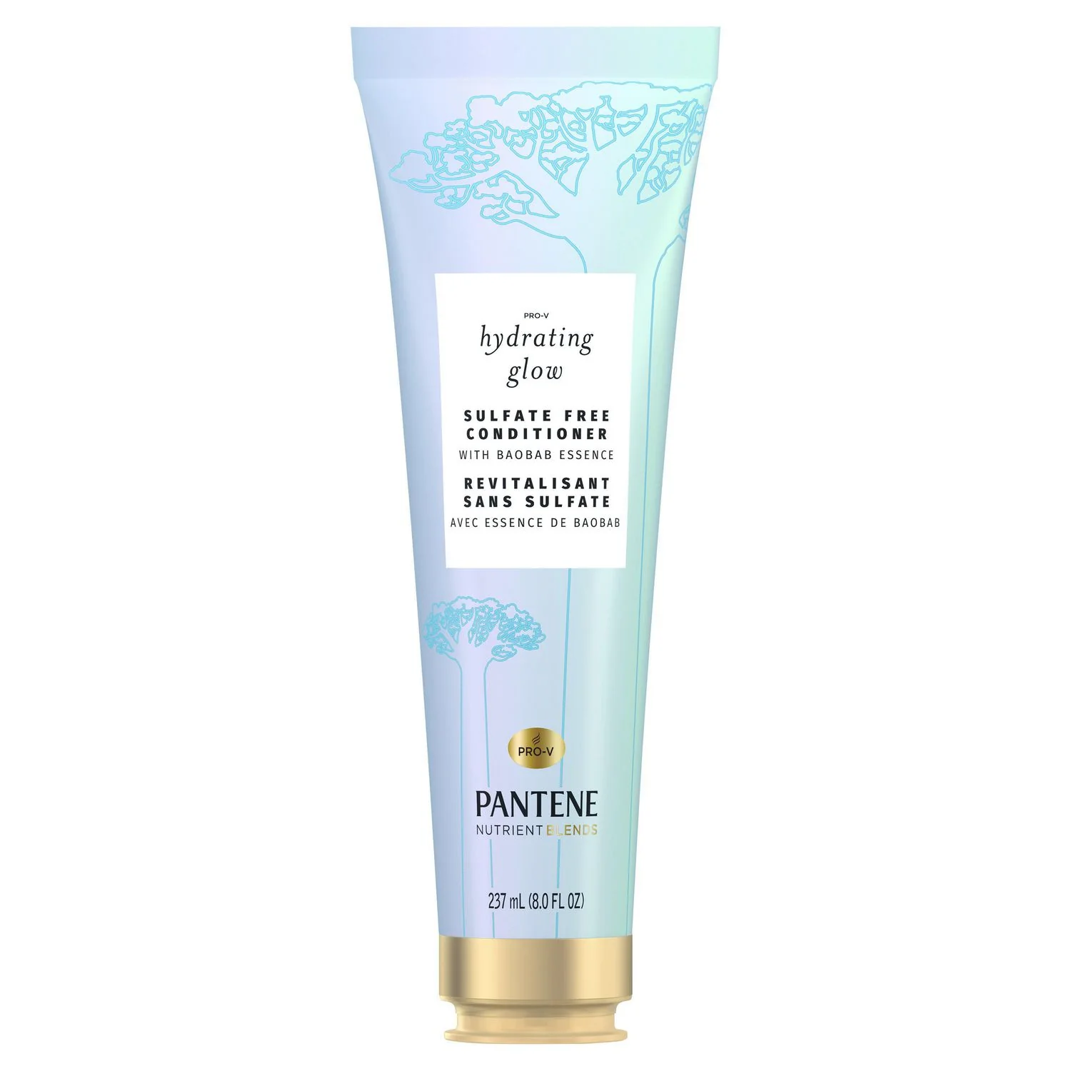 Pantene Hydrating Glow Sulfate-Free Conditioner with Baobab Essence - 237 ml