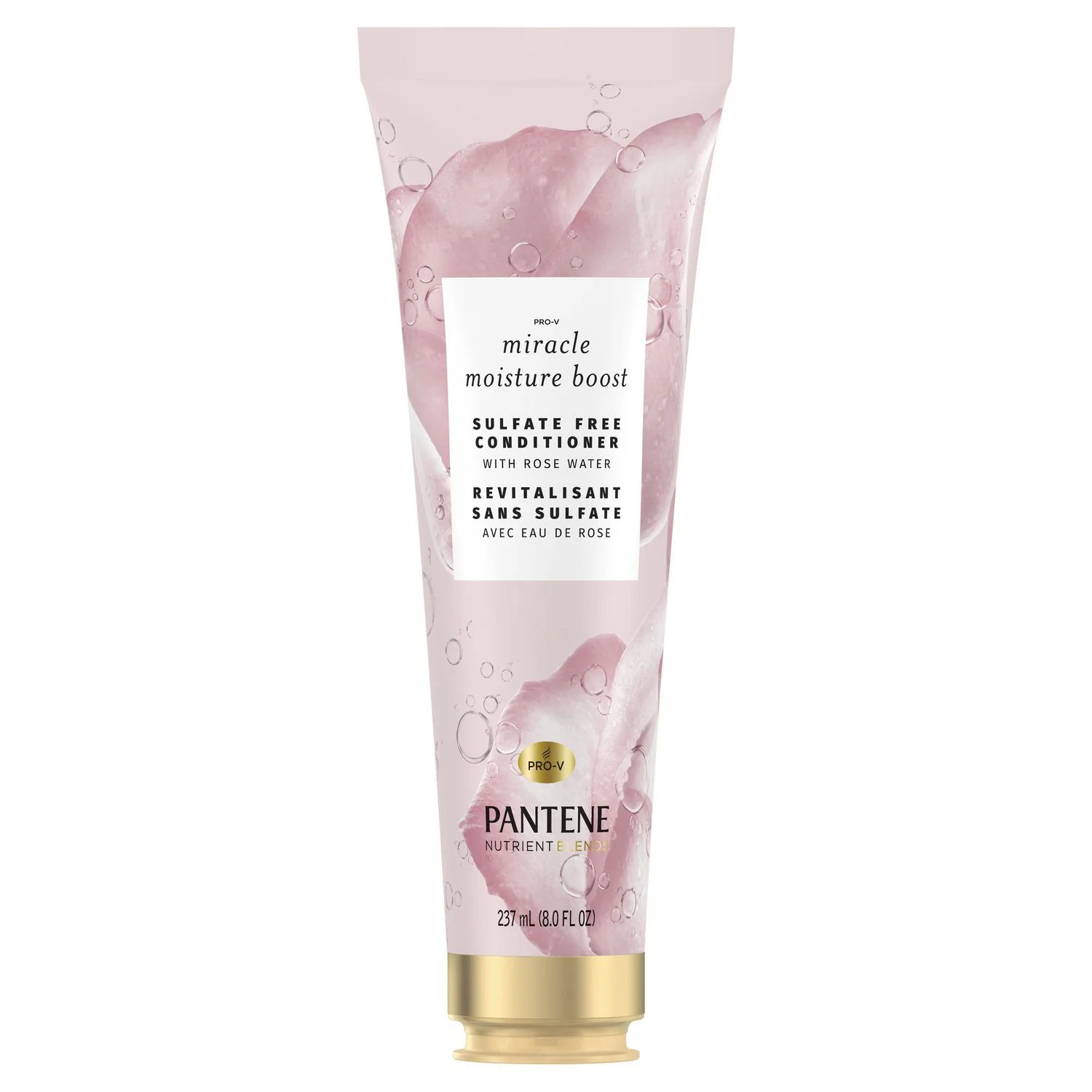 Pantene Pro-V Nutrient Blends Miracle Moisture Boost Sulfate-Free Conditioner with Rose Water - 237 ml