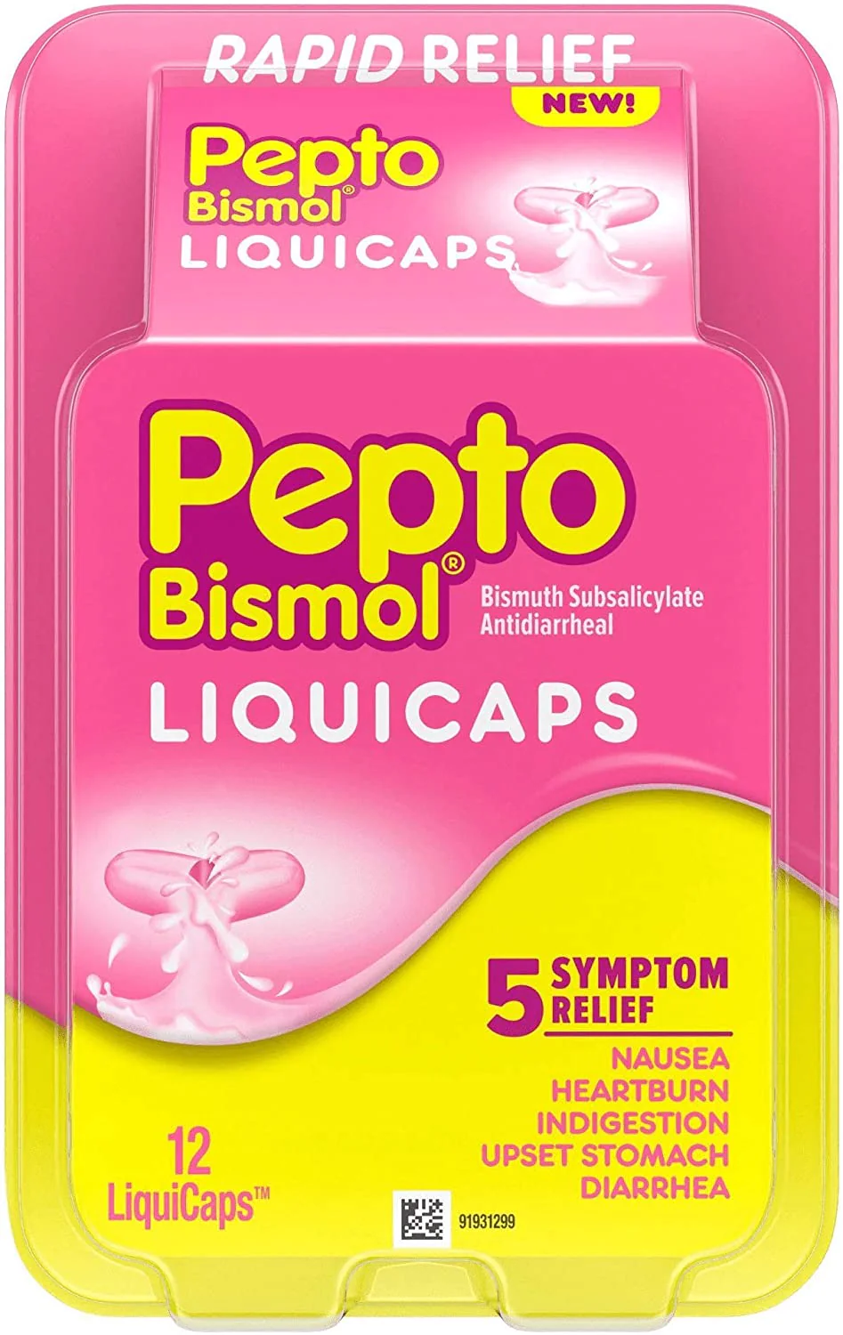 Pepto Bismol LiquiCaps - 12 liquicaps