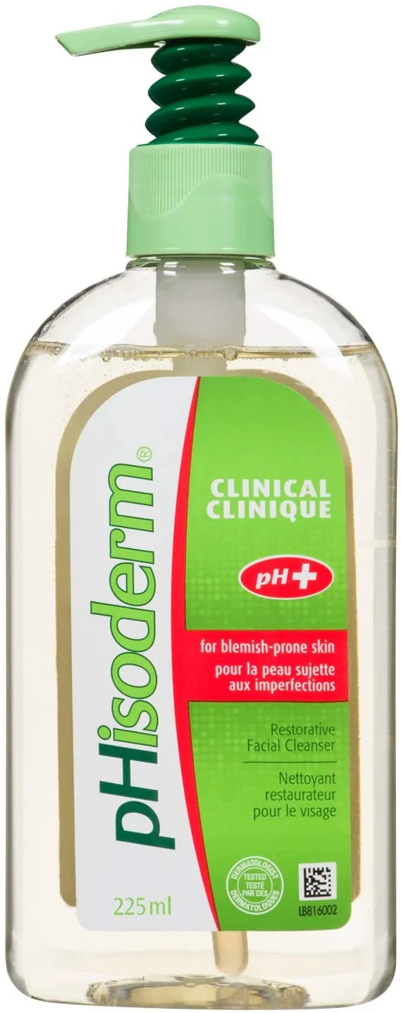 pHisoderm Clnical Restorative Facial Cleanser for Blemish-Prone Skin - 225 ml
