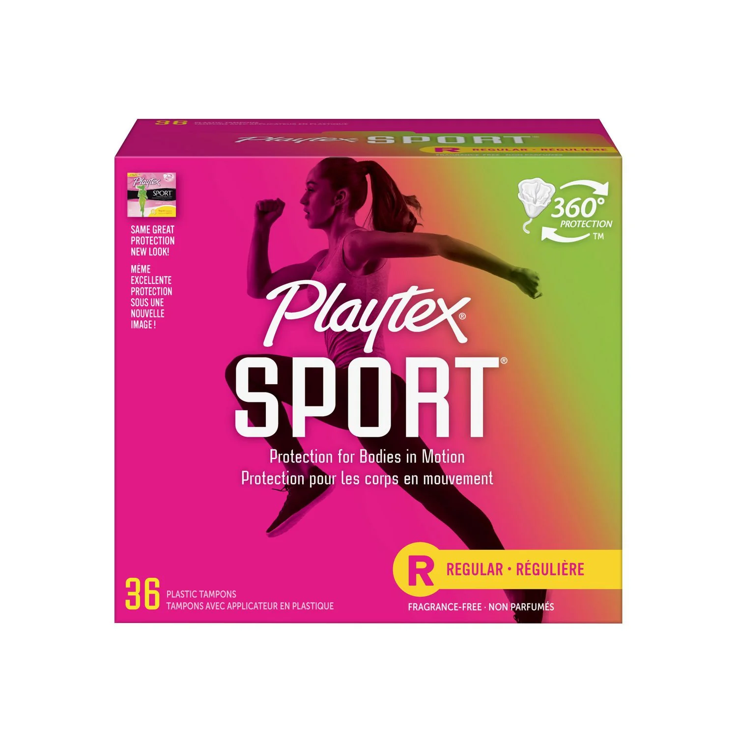 Playtex Sport, Regular, Fragrance-Free Tampons - Image 2