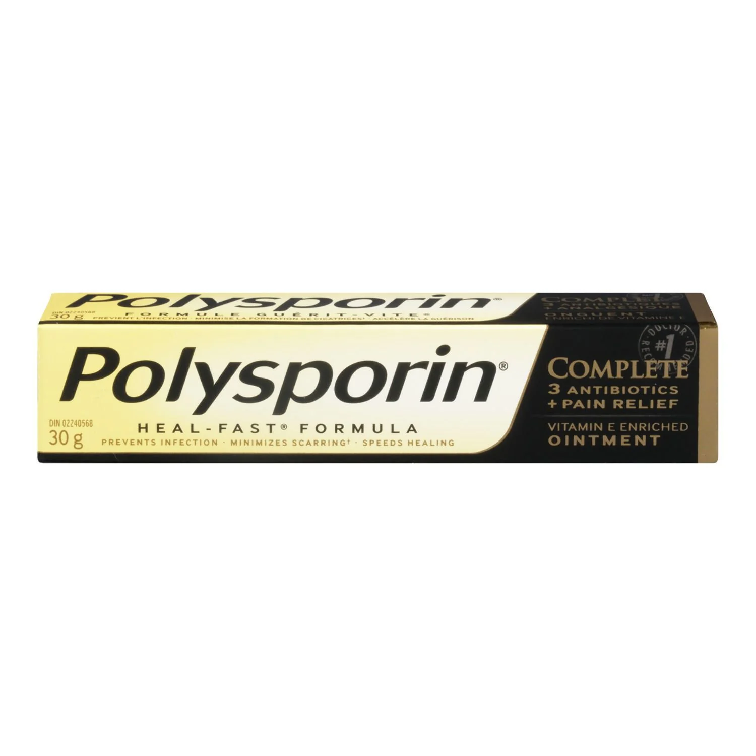 Polysporin Heal-Fast Formula, Complete 3 Antibiotics + Pain Relief - Image 2