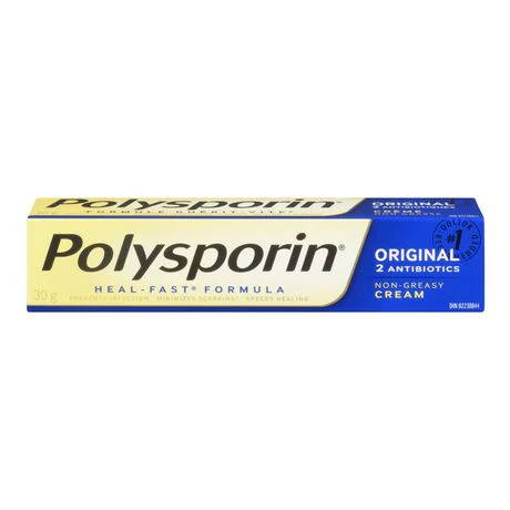 Polysporin Heal-Fast Formula, Original 2 Antibiotics Non-Greasy Cream - Image 2