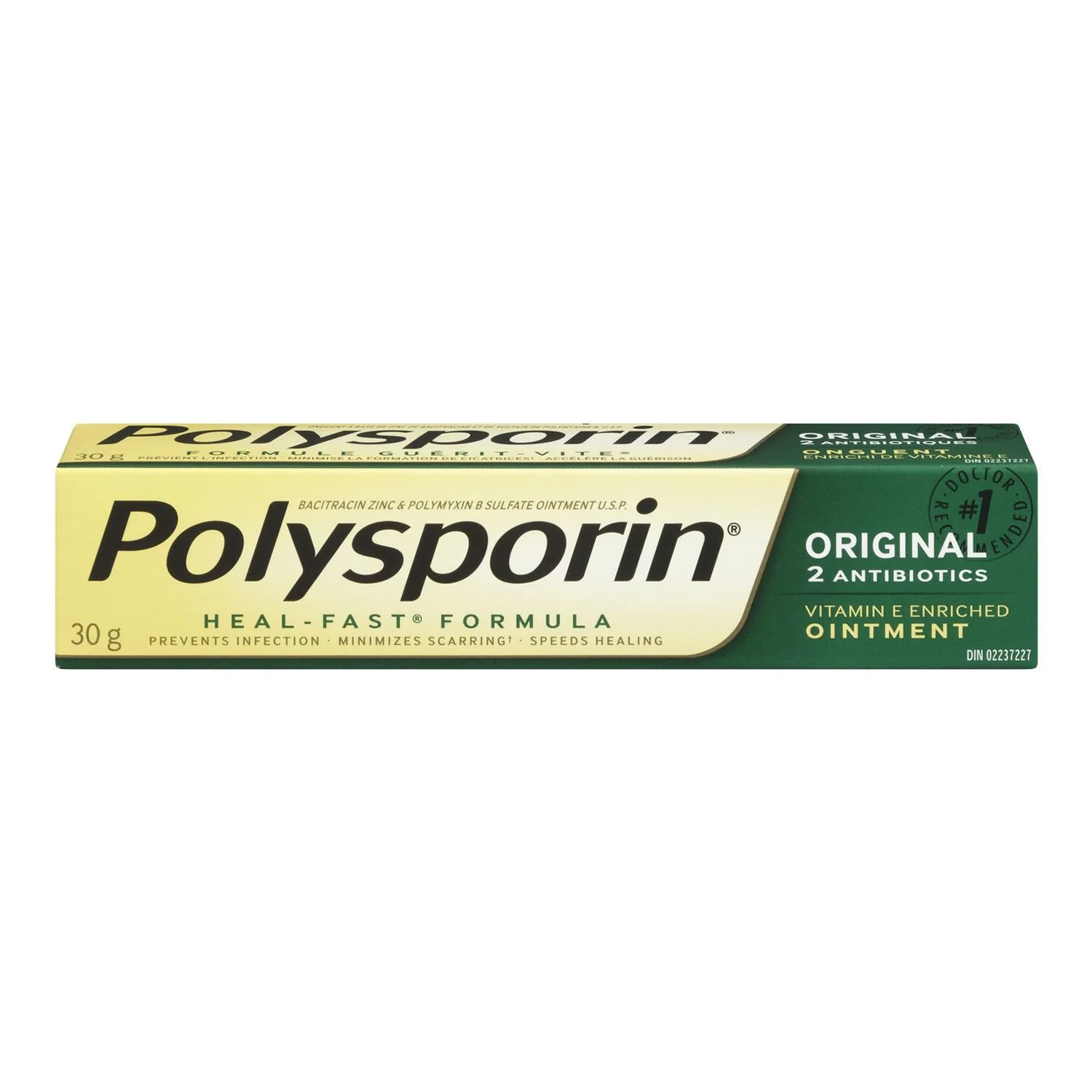 Polysporin Heal-Fast Formula, Original 2 Antibiotics Vitamin E Enriched Cream - Image 2