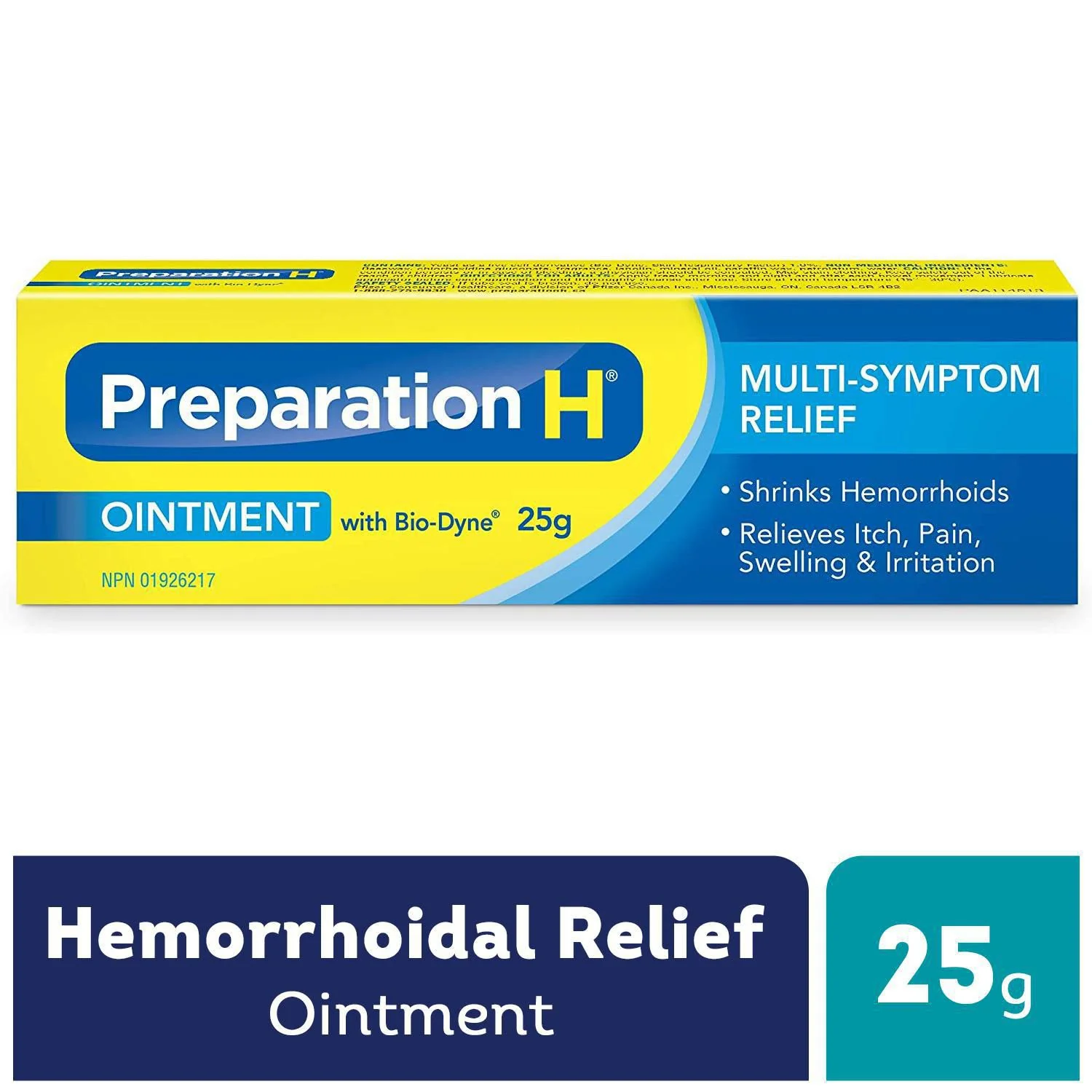 Preparation H Ointment with Bio-Dyne - 25 g