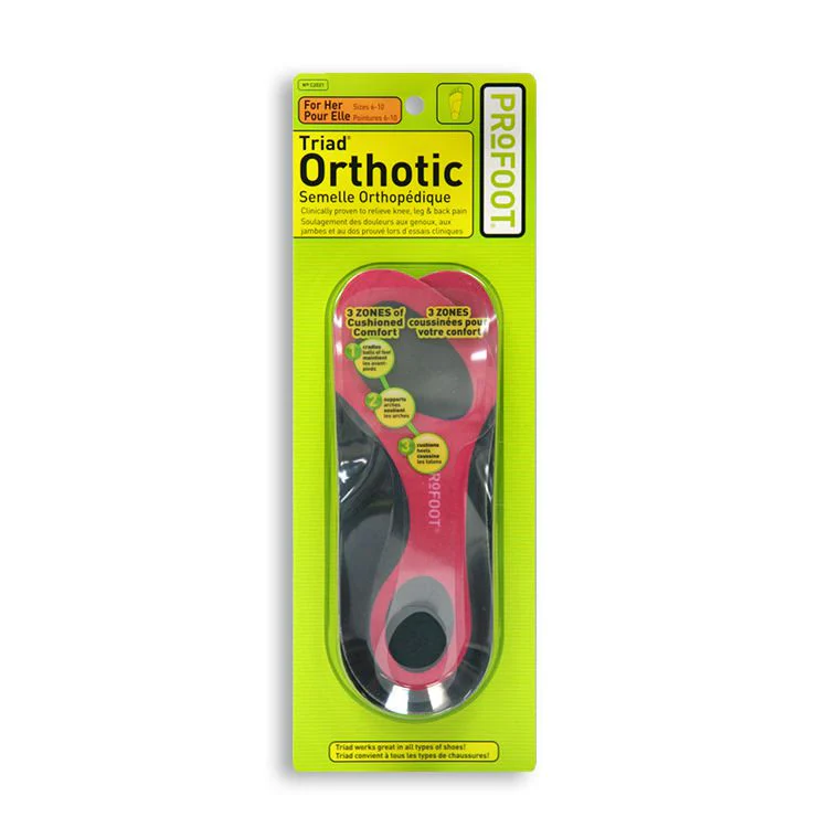 ProFoot Triad Orthotic Insoles for Women