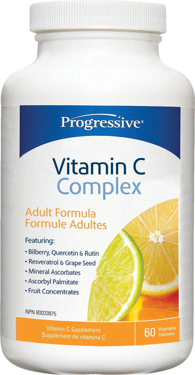 Progressive Vitamin C Complex Adult Formula - 60 capsules