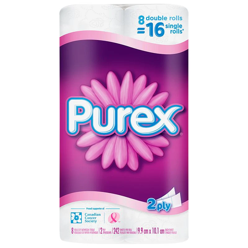 Purex Bathroom Tissue - 242 sheets