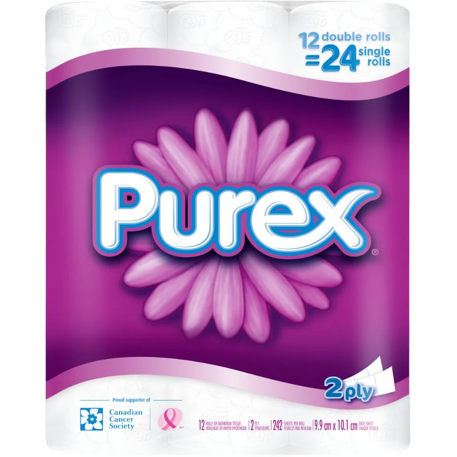 Purex Bathroom Tissue - 242 sheets - Image 2