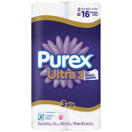 Purex Ultra Bathroom Tissue - 165 sheets