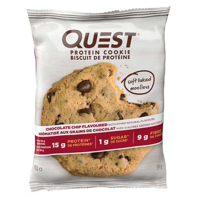 Quest Protein Cookie, Chocolate Chip - 59 g